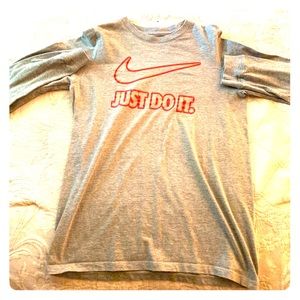 A Nike just do it long sleeve t-shirt